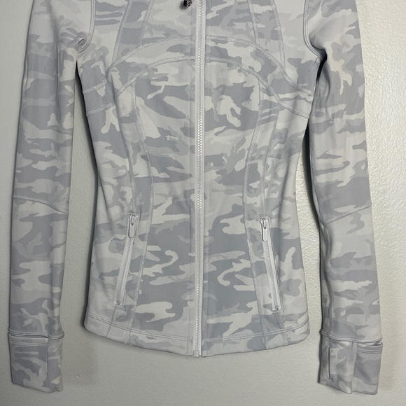 Lululemon Define Camo Jacket Incognito Alpine White Multi Color Size 2 - Picture 4 of 14